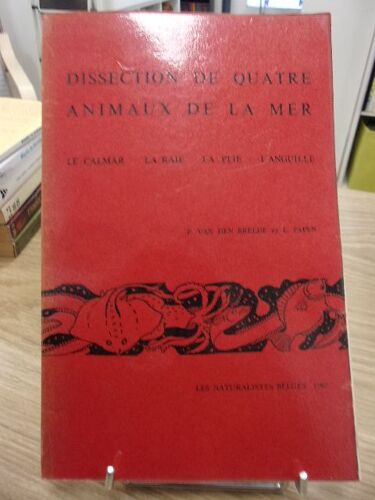 Dissection De Quatre Animaux De La Mer - Le Calmar - La Raie - La Plie - L'anguille