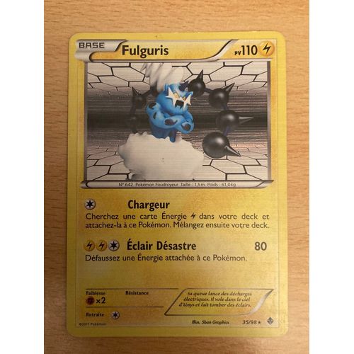 (2297) Fulguris 35/98 Pokemon 