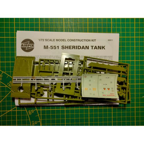 Maquette Char Airfix 1/72 : Sheridan ( Sans Boite )-Airfix