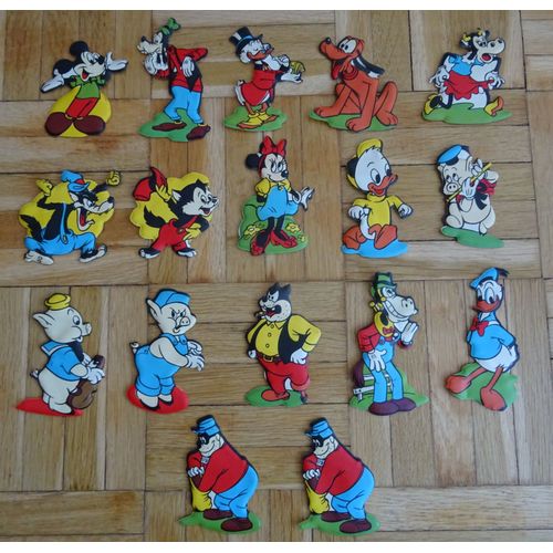 Collection Figurines Mickey Et Ses Amis Stenval Années 70