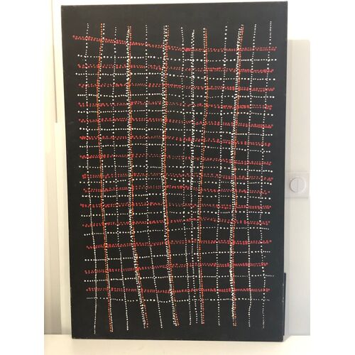 Tableau D'art Aborigène De Dorothy Napangardi Robinson – Sans Titre