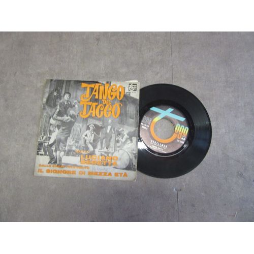 45 Tours Vinyl Tango Del Tacco Canta Luciano Beretta Ref Tog 20000 Italia
