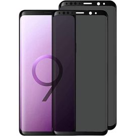 2 Pièces Verre Trempé Anti Espion Avec Samsung Galaxy Note 9 / Note 8 - Anti Spy Film De Protection Dureté 9h, Privacy Film Protection Écran, 3d Vitre Protecteur Filtre Confidentialité