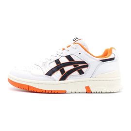 Baskets Asics Ex89 Pour Hommes (Taille 46) Blanc/Crème/Orange/Noir - Chaussures Décontractées