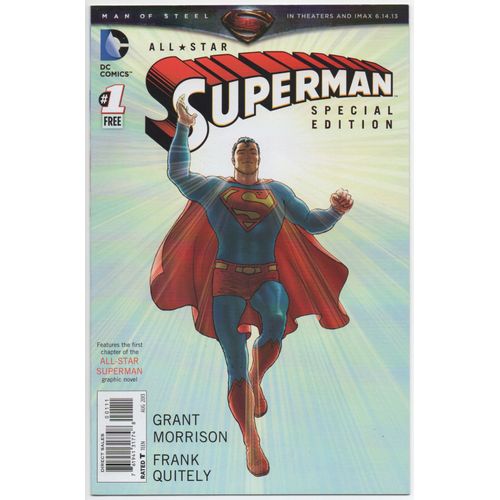 All-Star Superman #1 Special 2013 Edition (Dc Comics) Frank Quitely Variant