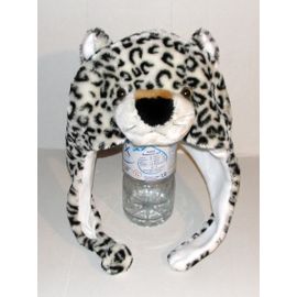Peluche Bonnet Panthere Blanche
