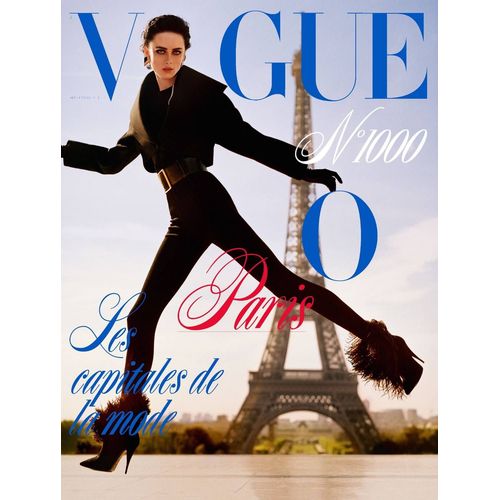 Vogue Paris. N 1000. Septembre 2019 (,Couverture Paris)