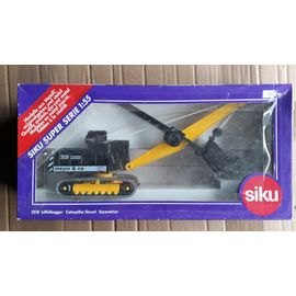 Siku 3518 - Menk Caterpillar Excavatrice Noir/Jaune 1:55-Siku
