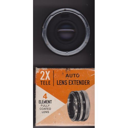 auto lens extender 4 element -varimirax - pour appareil canon - 2x tele - made in japan