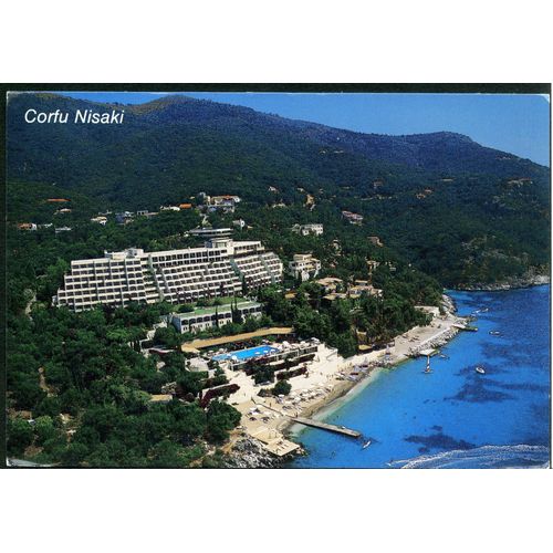 Carte Postale Corfu Nisaki Grèce