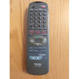 Télécommande multimarques tv Toshiba vt-705f showView pour magnétoscope VCR VT-705F