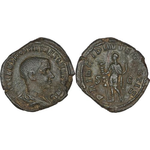 Rome - Sesterce - Hostilien - 251 Ad - Principi Ivventvti - Qualite Et Tres Rare - Ric.216 - 24-373