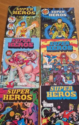 Comics Super Heros Numeros 1 À 6 - 1979/80