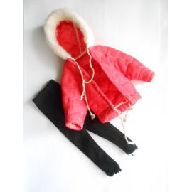 Anorak Et Pantalon Poupée Mannequin - Années 60-70