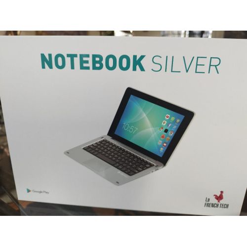 Danew Notebook Silver DBook 111 - 10.1" A133 Quad Core - 1.5 Ghz - Ram 2 Go - DD 32 Go