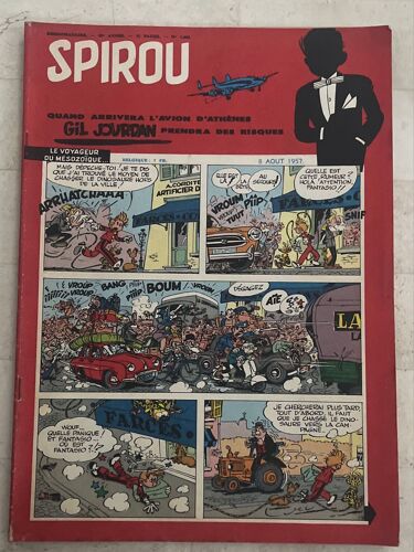 Spirou Hebdo N°1.008 - 20e Année - Quand Arrivera L’Avion D’Athènes, Gil Jourdan Prendra Des Risques - 