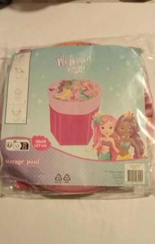 Pouf De Rangement Mermaid Magic