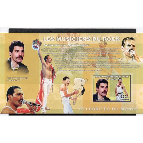 Congo-Kinshasa Timbre Freddie Mercury 2006