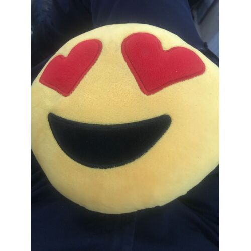 Peluche Coussin Emoji - 18 Cm