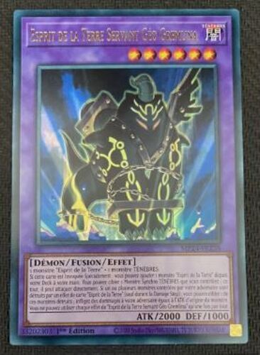 Yu Gi Oh Mp24 Fr238 Esprit De La Terre Servant Géo Gremlina Ultra Rare