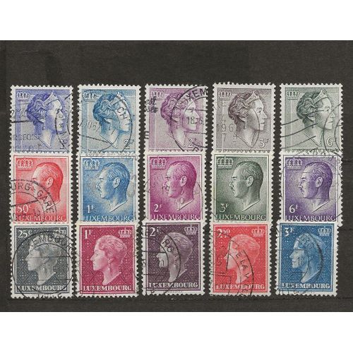 Luxembourg - Lot De Vieux Timbres