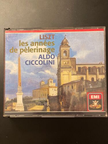 Liszt - Les Années De Pèlerinage - Aldo Ciccolini, Piano. Emi