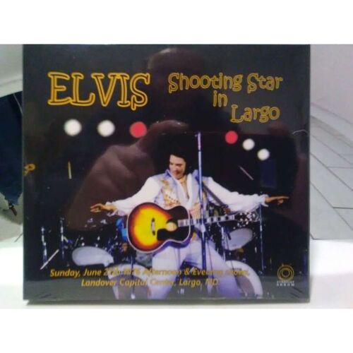 Elvis Presley Shooting Star In Largo 2 Cd Digipack 2 Shows 27/6/76