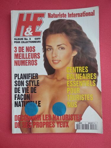 H & E Naturiste International Album N°8 Pour Collectionneurs Magazine Érotique