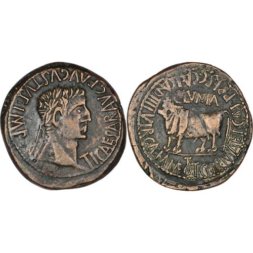 Rome Provinciale - Clunia (Burgos) - Tibere - Taureau - Rpc.454 - 24-372