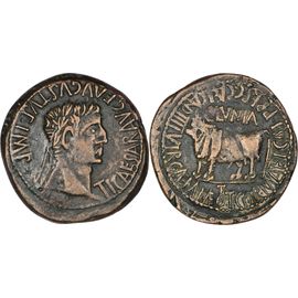 Rome Provinciale - Clunia (Burgos) - Tibere - Taureau - Rpc.454 - 24-372