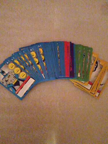 Lot De 5 Cartes Des Super-Héros Et Des Super-Vilains Dc Comics Auchan 2022