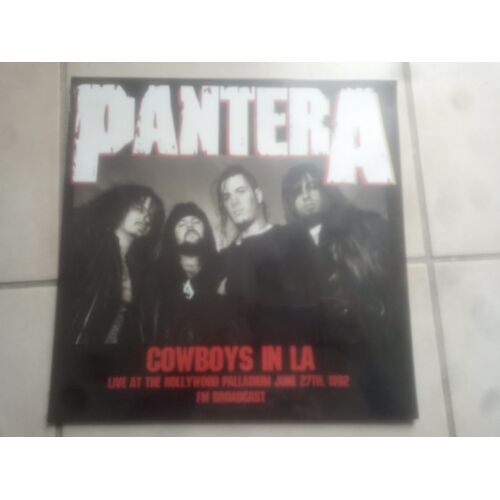Pantera Cowboys In La Lp Live Hollywood Palladium 92 