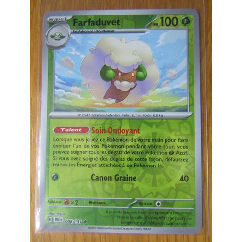 Farfaduvet - Reverse - 008/131 - Evolutions Prismatiques