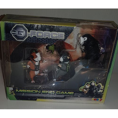 JEU / JOUET / FIGURINES AVEC ACCESSOIRES / G FORCE / DISNEY/ MISSION END GAME / SMOBY