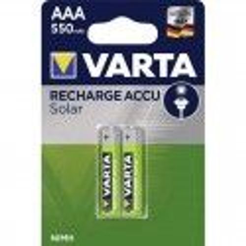VARTA Solaire ACCU AAA 550mAH Blister de 2
