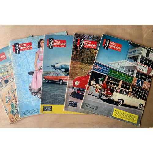 5 Revues De L'action Automobile Et Touristique
