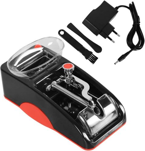 Diamètre 8mm Machine électrique automatique pour préparer des cigarettes professionnelles, machine à rouler les cigarettes