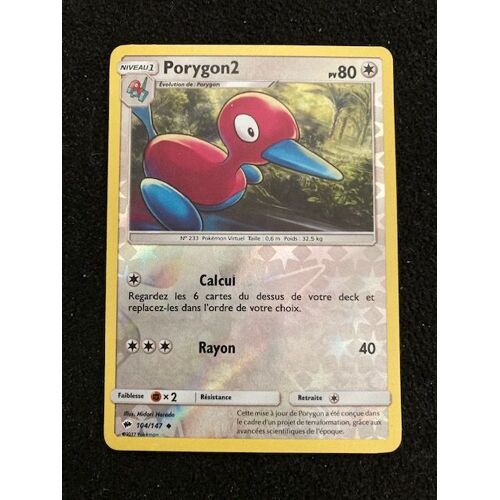 (1078) Porygon2 104/147 Pokemon