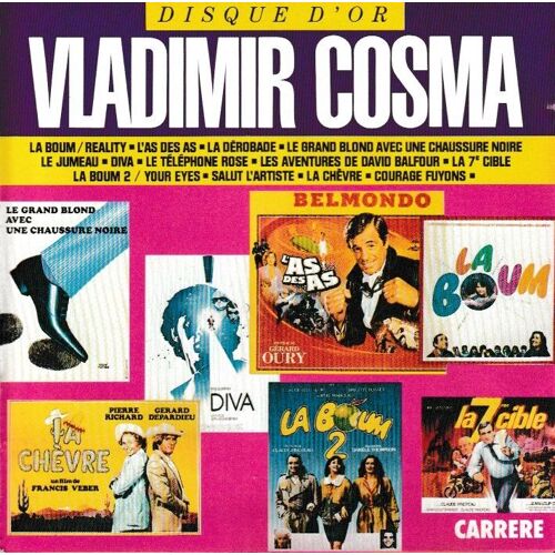 Disque D Or Vladimir Cosma Volume 3 Bande Originale Des Films. Compilation © Disques Carrere. Made In France By Mpo. Un Disque Epuisé. Cd Rare Et Complet French Version Voir Mes Photos Pour Les Titres