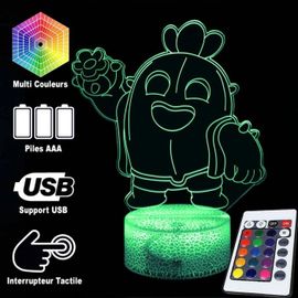 Lampe 3d / Veilleuse Brawl Stars Spike