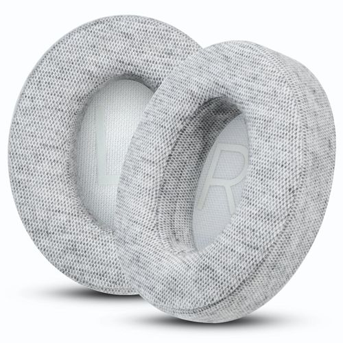 Remplacement Mousse Coussinets - AQSACOKIYA - Bose 700 NC700 - Tissu de coton Gris