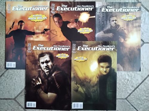 Don Pendleton's The Executioner : The Devil's Tools N° 1 - 2 - 3 - 4 - 5 (Idw Publishing Comics - Mack Bolan - 2008)