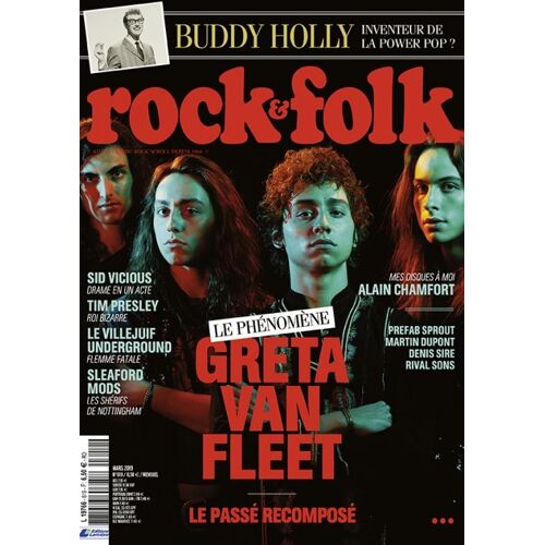 Rock & Folk 619 - Le Phénomène Greta Van Fleet