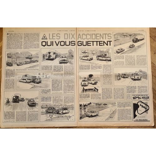 2 Pages Illustrées Par Jidehem Dans L'auto Journal Du 25 Août 1960