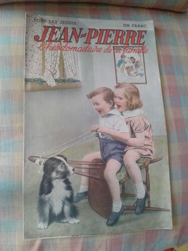 Jean-Pierre L'hebdomadaire De La Famille - N° 57 16 Mars 1939