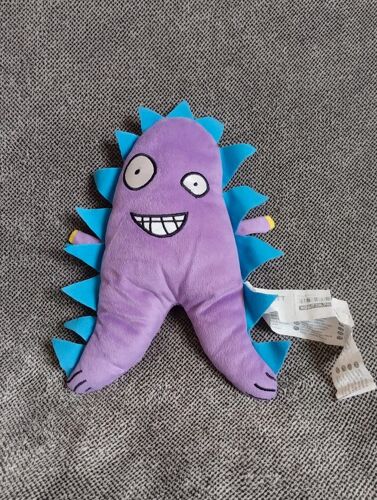 Peluche Monstre Violet Et Bleu - Sagoskatt - Ikea- Doudou