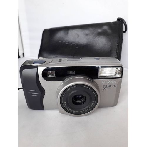 NIKON ZOOM 600 AF COMPACT ARGENTIQUE objectif ZOOM 38-110 macro