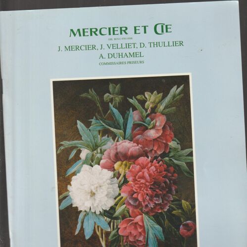 Mercier Et Cie, J. Mercier, J. Velliet, D. Thullier, A. Duhamel, Le 13 Mars 1994, 14 Rue Des Jardins, Lille