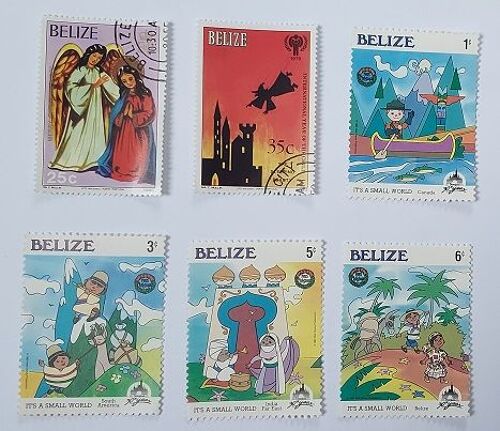 Lot De Timbres Belize - Amérique Centrale - Philatélie