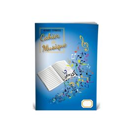 Cahier De Musique 48 Pages 12 Portées . Mémoire Abc Du Solfège. Cm06 Coup De Pouce